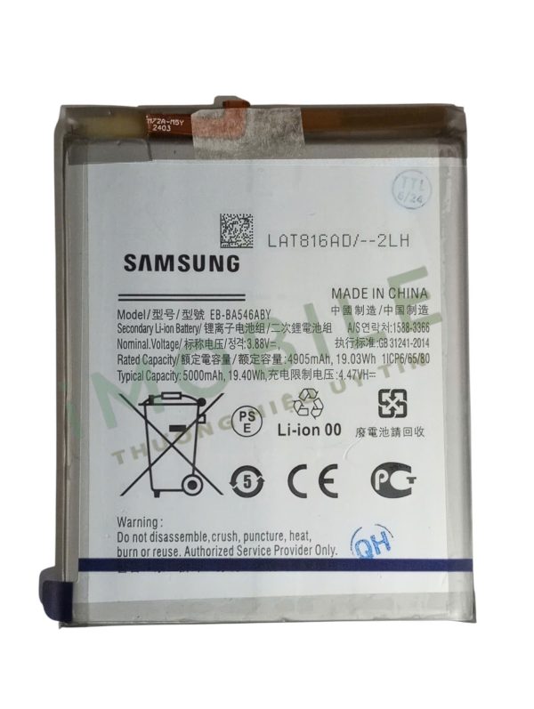 Pin Samsung A34 (5G)/ A54 (5G)/ A25 (5G) (EB-BA546ABY) 5000mAh