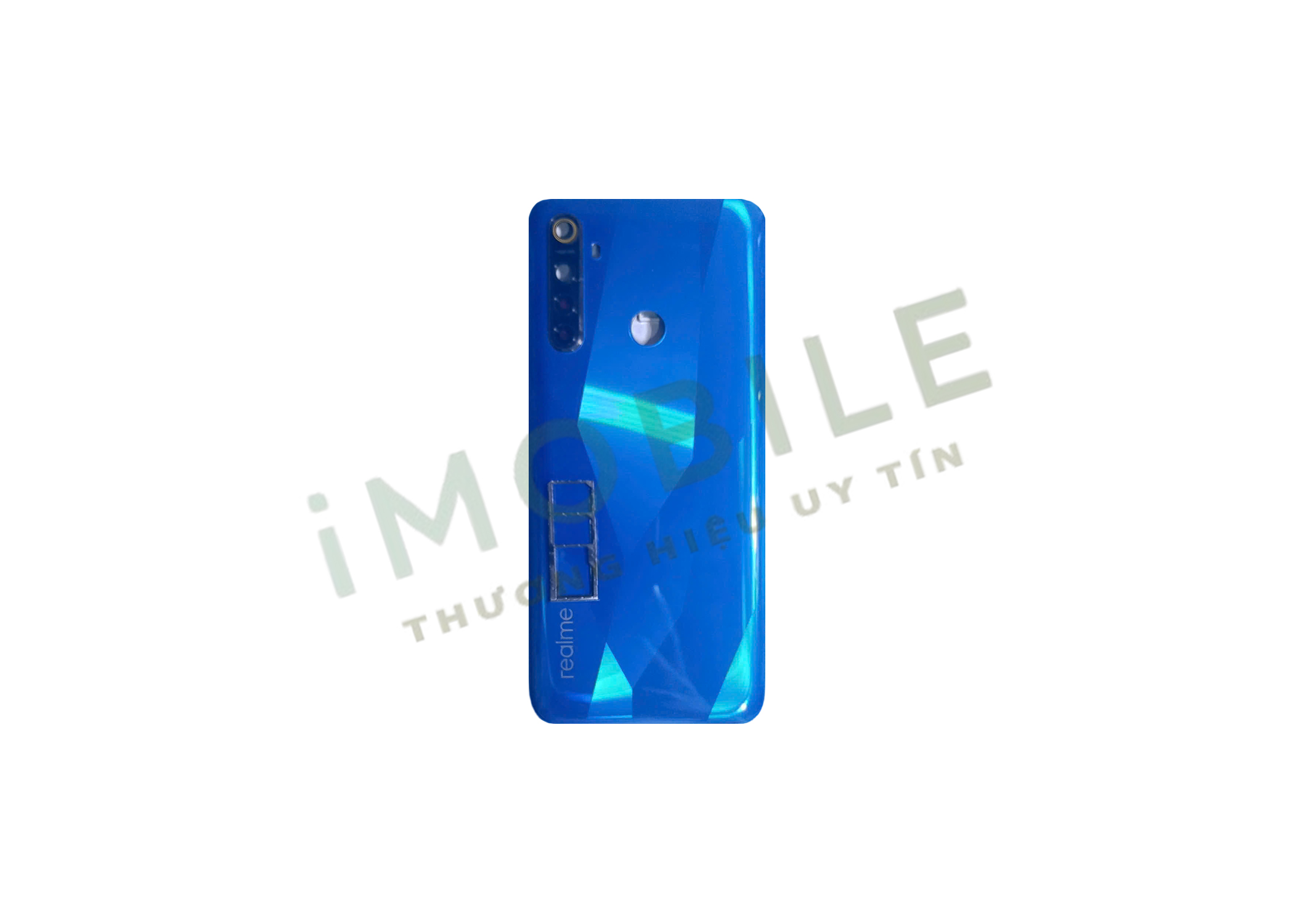 Bộ Vỏ OPPO Realme 5 màu xanh