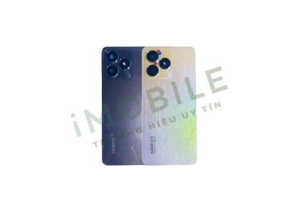 Bộ Vỏ OPPO Realme C53 màu đen, màu vàng