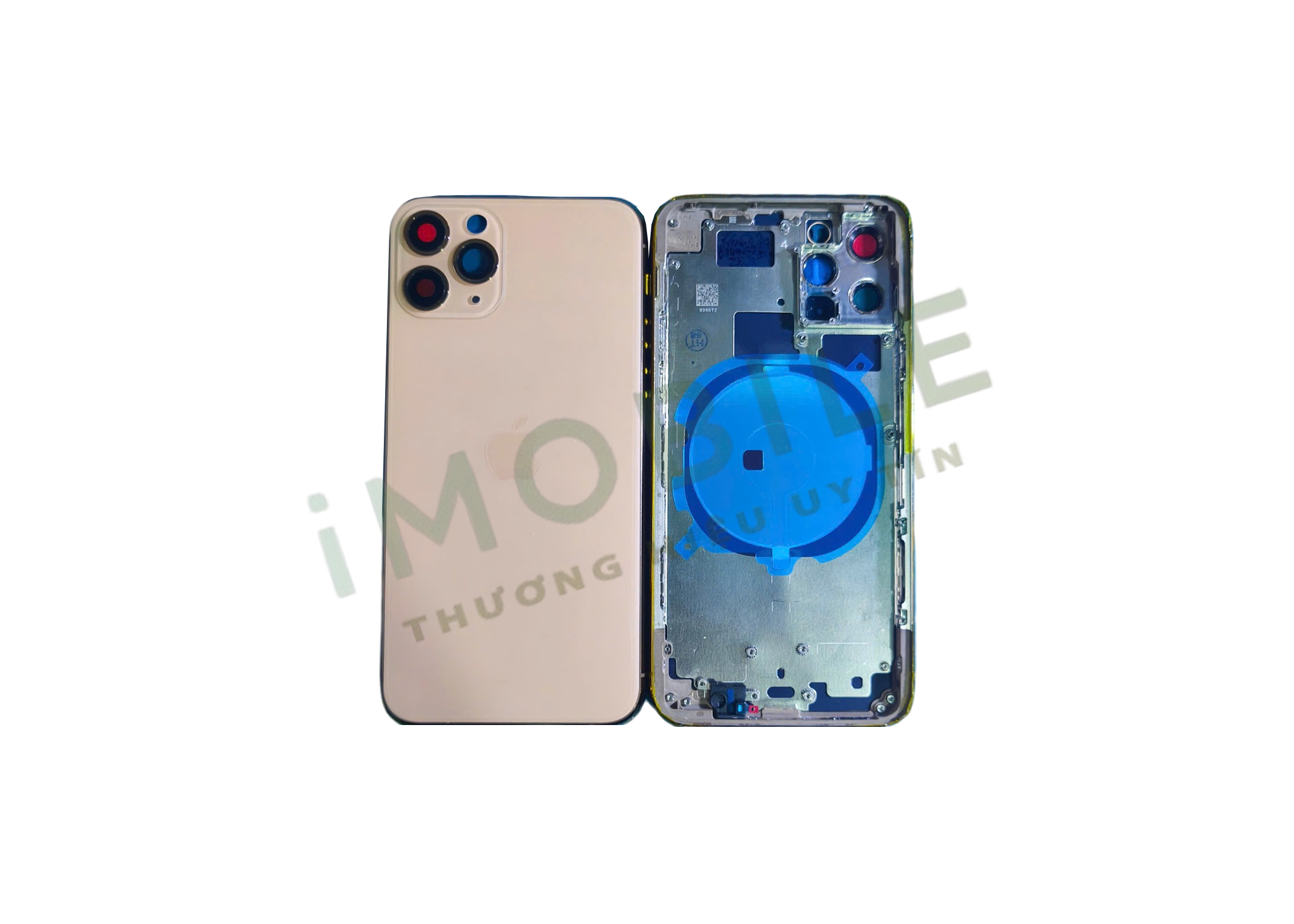 Bộ Vỏ iPhone 11 Pro Màu Vàng Bộ Vỏ iPhone 11 Pro Màu Vàng
