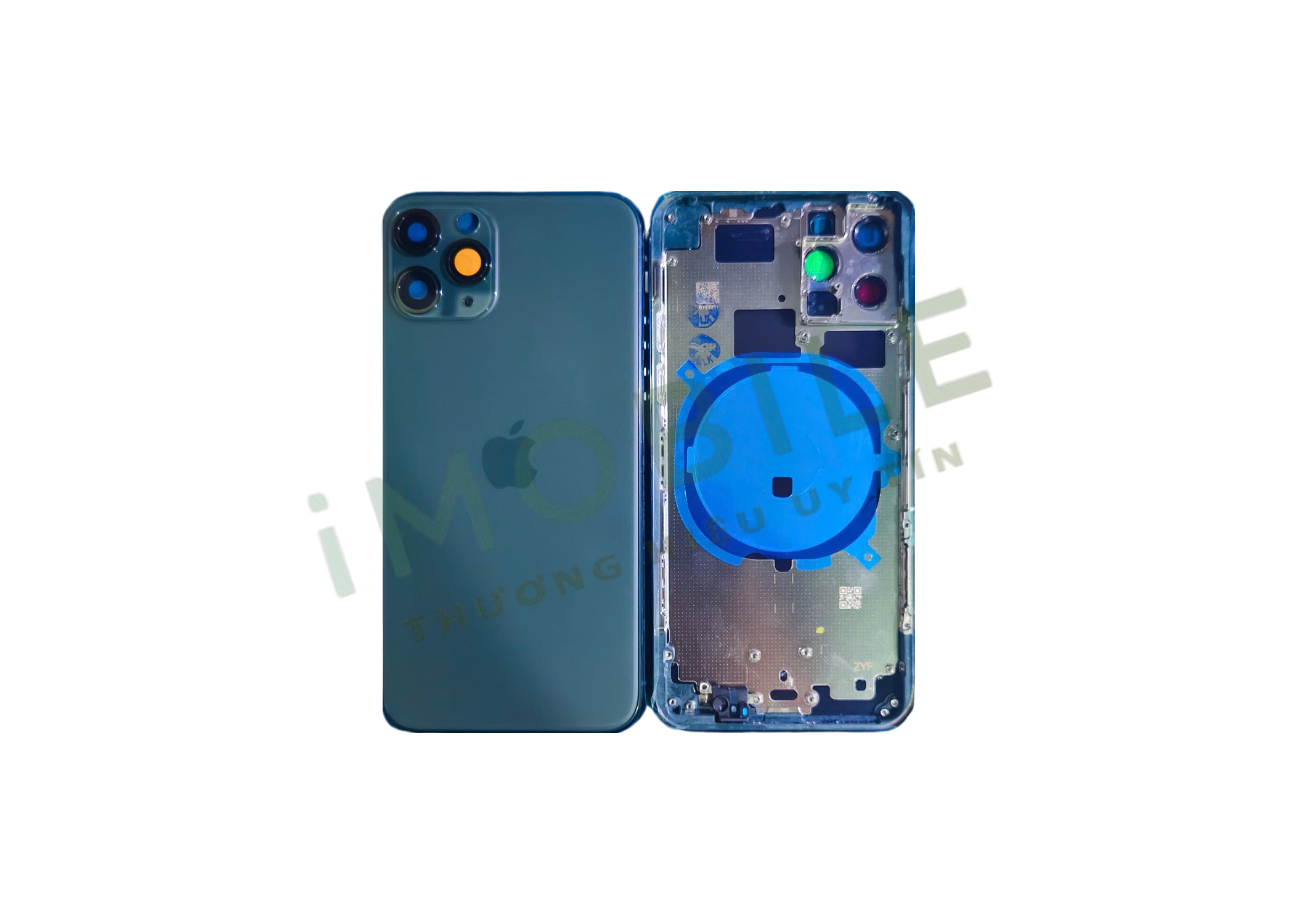 Bộ Vỏ iPhone 11 Pro Màu Xanh Bộ Vỏ iPhone 11 Pro Màu Xanh