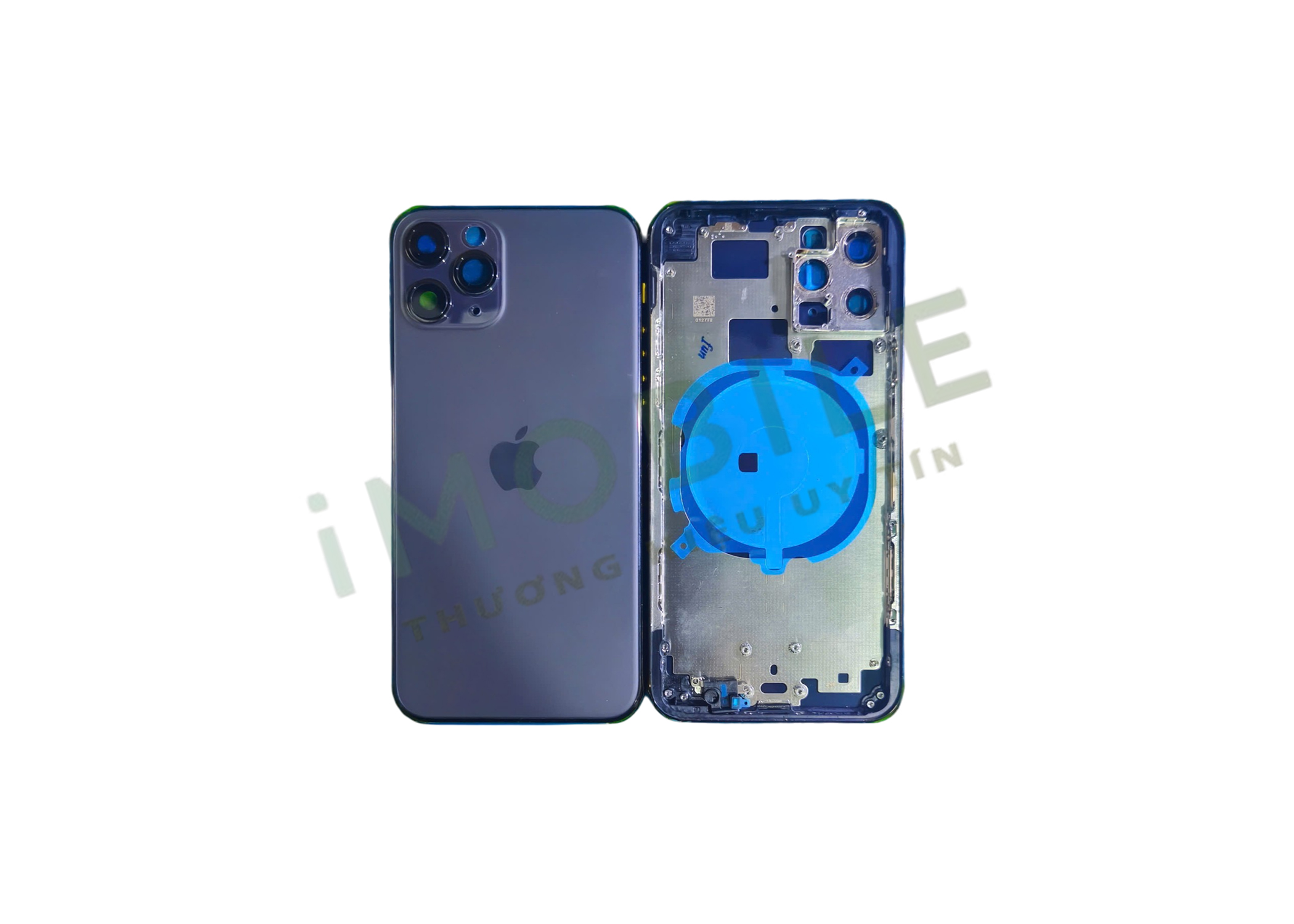 Bộ Vỏ iPhone 11 Pro Max Đen Bộ Vỏ iPhone 11 Pro Max Đen