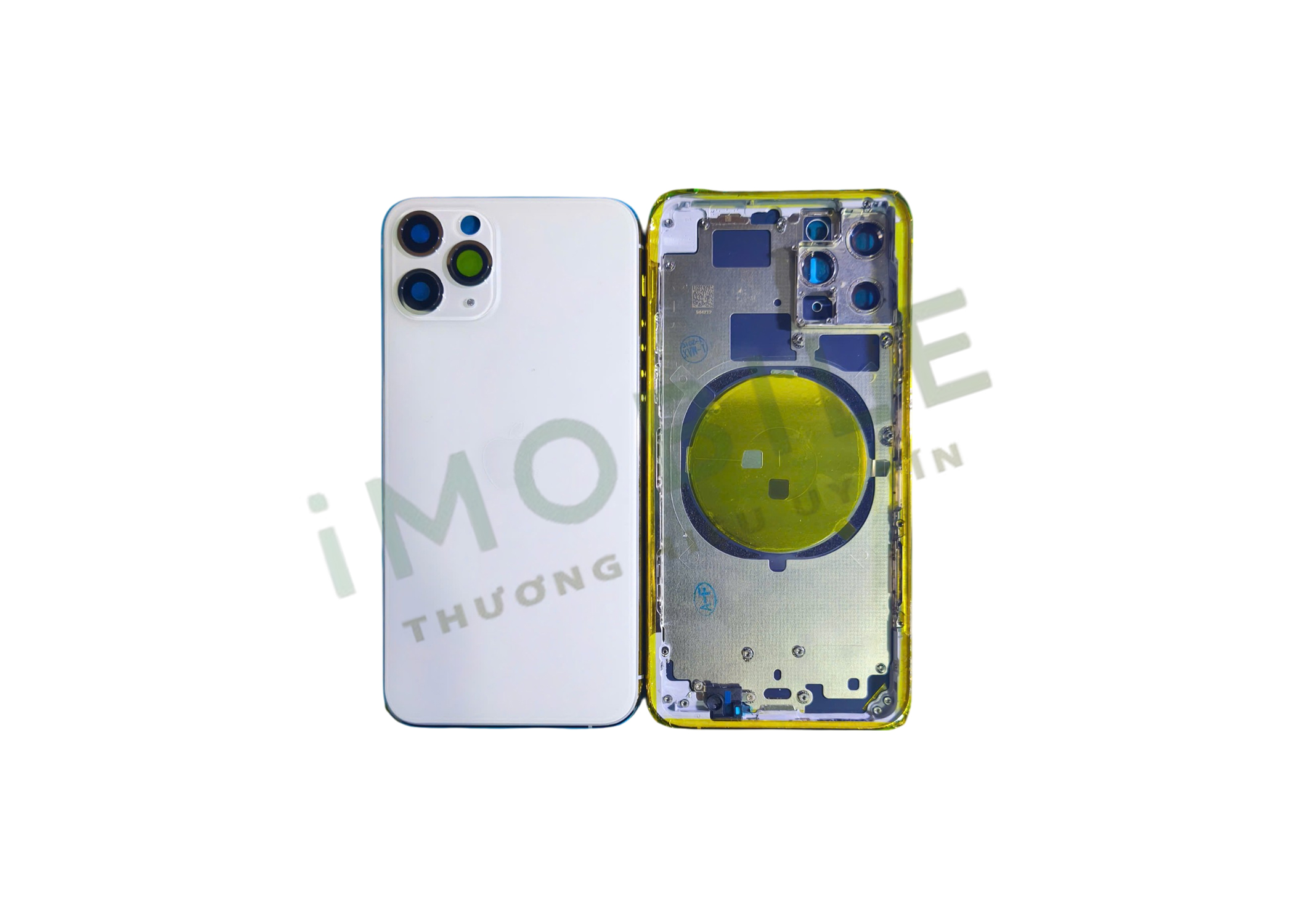 Bộ Vỏ iPhone 11 Pro Max Trắng Bộ Vỏ iPhone 11 Pro Max Trắng