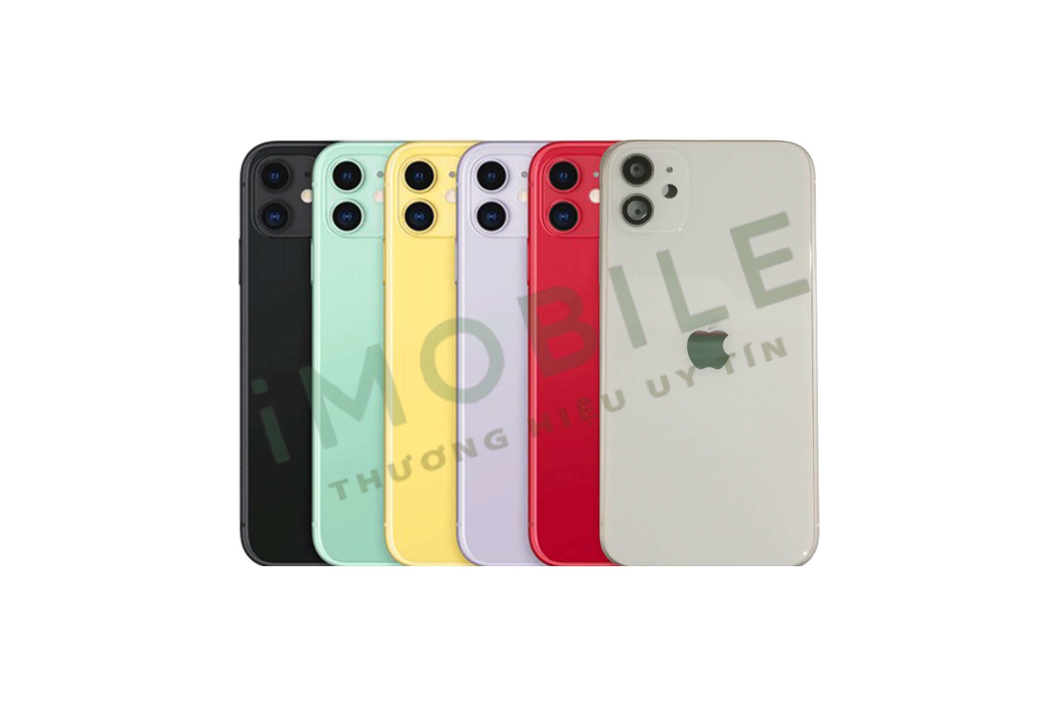 Vỏ iPhone 11 Full Bộ màu đen, đỏ, vàng, trắng, tím, xanh Vỏ iPhone 11 Full Bộ màu đen, đỏ, vàng, trắng, tím, xanh