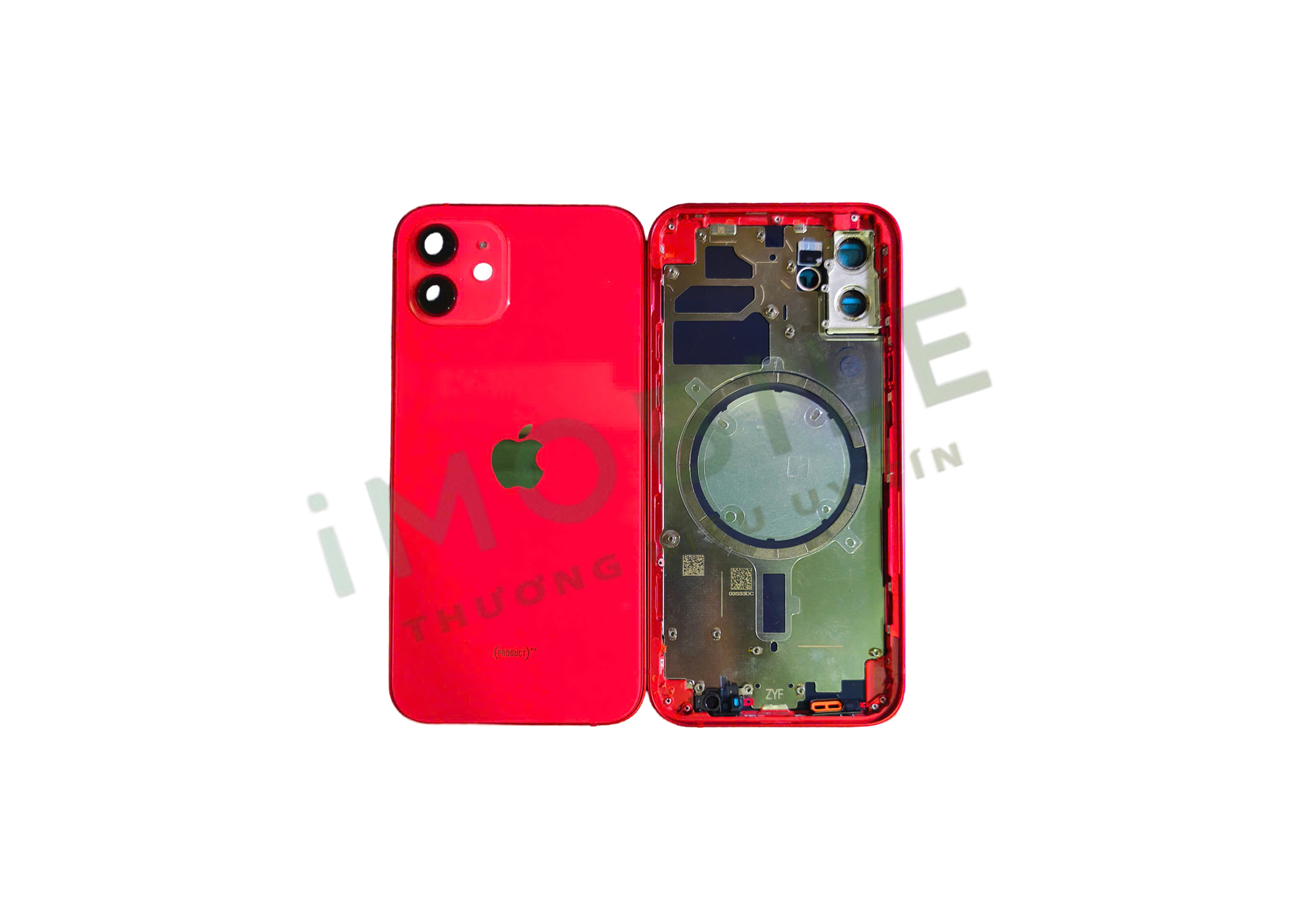 Bộ Vỏ iPhone 12 Màu Đỏ Bộ Vỏ iPhone 12 Màu Đỏ