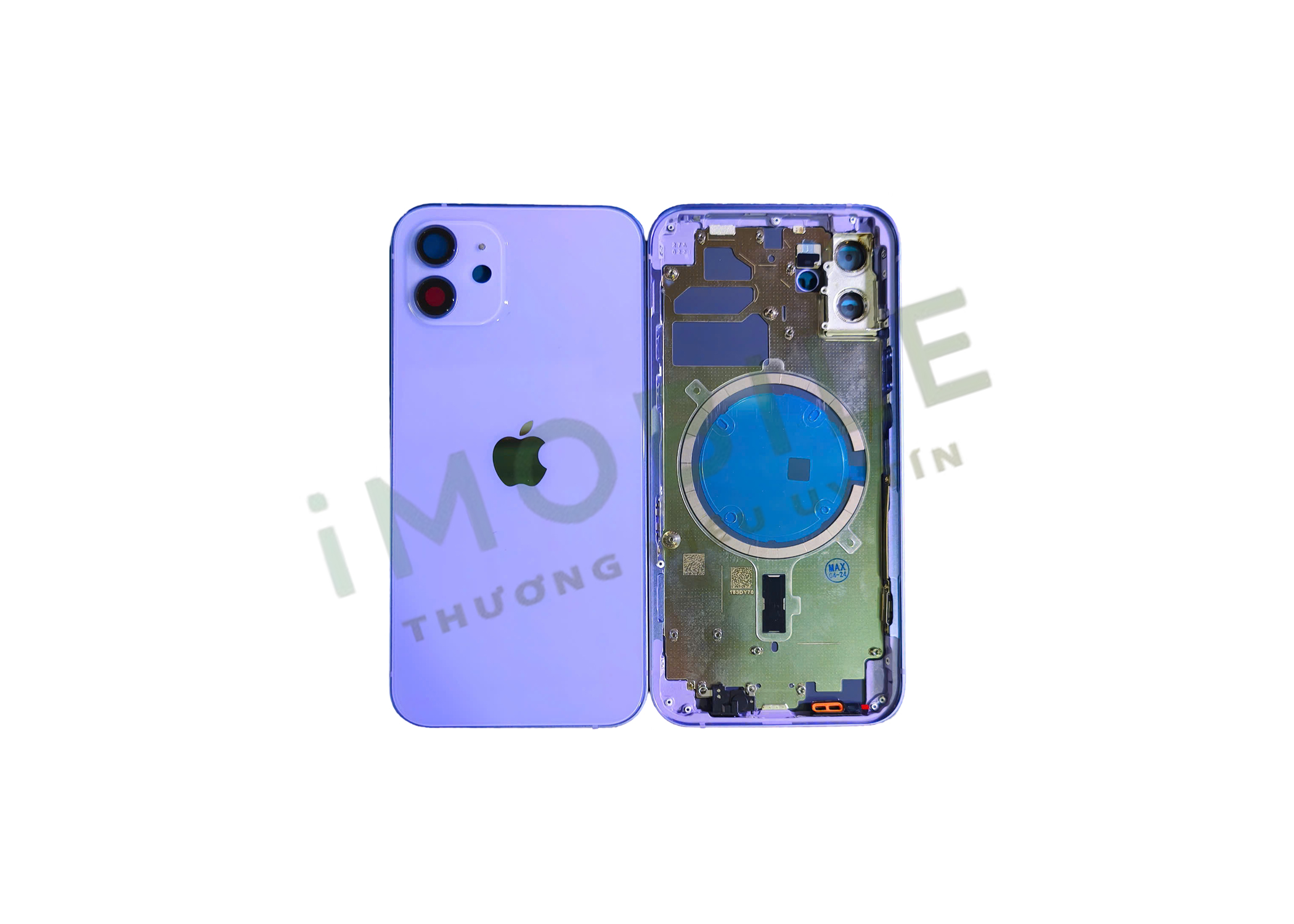 Bộ Vỏ iPhone 12 Màu Tím Bộ Vỏ iPhone 12 Màu Tím
