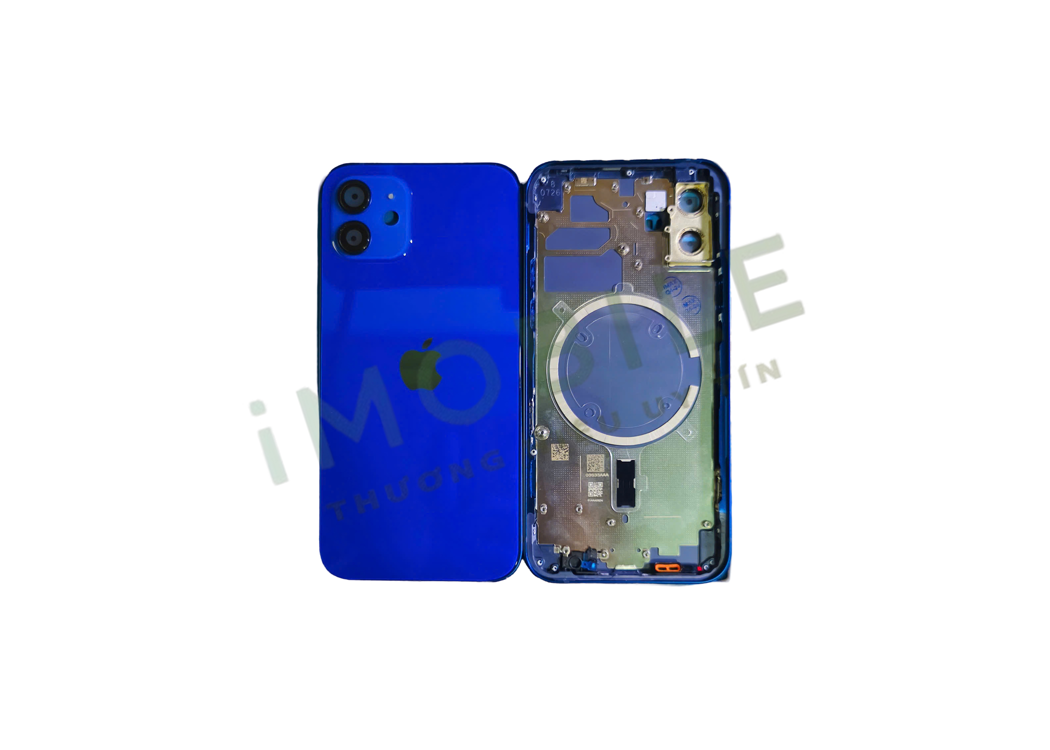 Bộ Vỏ iPhone 12 Màu Xanh Bộ Vỏ iPhone 12 Màu Xanh