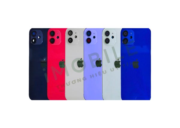 Bộ Vỏ iPhone 12 đen, đỏ, trắng, tím. xanh lá, xanh dương