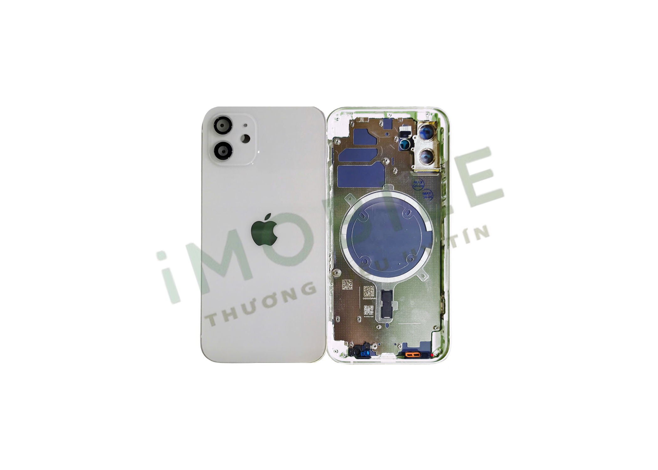Bộ Vỏ iPhone 12 màu trắng Bộ Vỏ iPhone 12 màu trắng