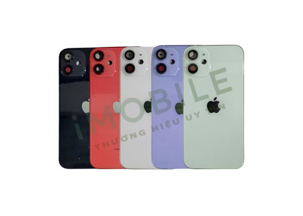 Bộ Vỏ iPhone 12 mini đen, đỏ, trắng, tím, xanh ngọc