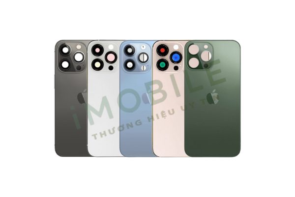 Bộ Vỏ iPhone 13 Pro Max màu đen, trắng, xanh dương, vàng, xanh lá