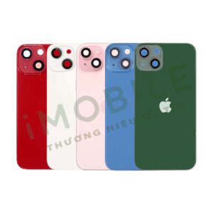 Bộ vỏ iPhone 13 màu đỏ, trắng, hồng, xanh, xanh lá, đen
