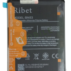 Pin Xiaomi Note 9 Pro 4G/ Note 10 Pro 4G/ BN53 5020mAh-Bảo hành 6 tháng tùy tình trạng pin