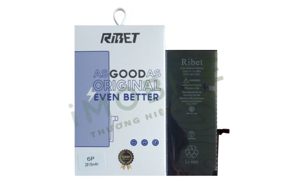 Pin Iphone 6 Plus RIBET dung lượng thực 2915mAh