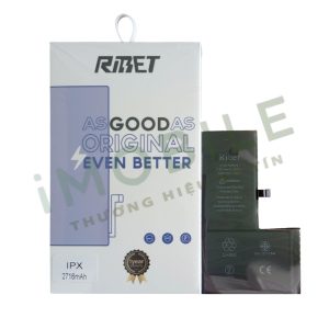 Pin Iphone X RIBET dung lượng thực 2716mAh