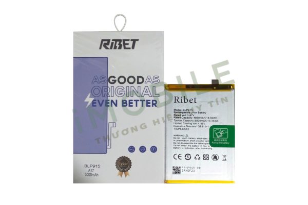 Pin Oppo A17, A17K, A1X, A58X, A57 2020 5G, BLP915 5000mAh