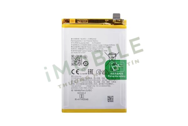 Pin Oppo A76 2022, A96 4G, BLP885 5000mAh