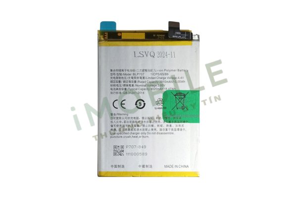 Pin Oppo F11, BLP707 4020mAh