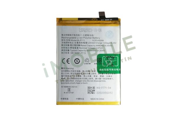 Pin Oppo Realme 61, Realme 71, BLP771 5000mAh