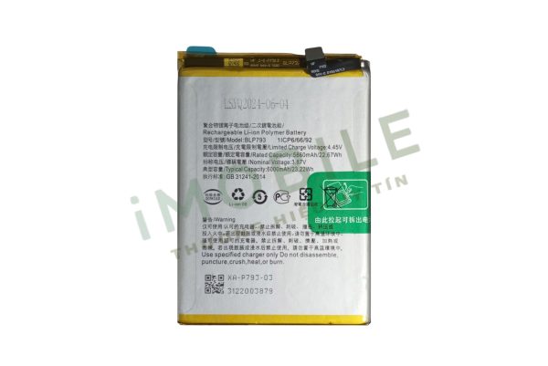 Pin Oppo Reno 3, Reno 3 Pro, BLP755 4025mAh
