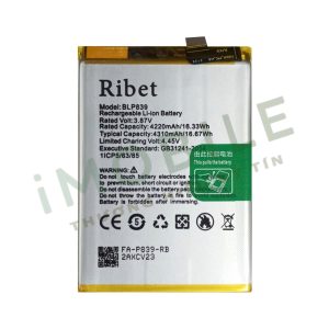 Pin Oppo Reno 5Z, A95 5G, BLP839 4310mAh