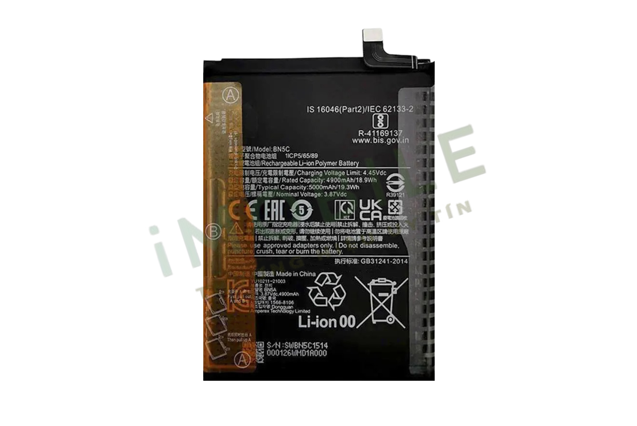 Pin Xiaomi Note 11/Note 11T 5G/BN5C 5000mAh
