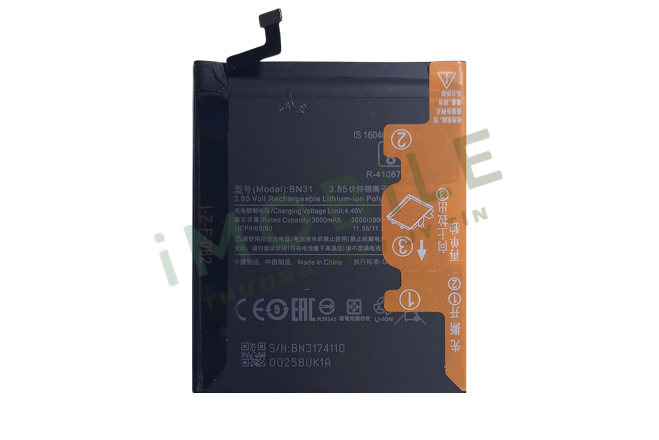 Pin Xiaomi Mi A1, Redmi 5X, BN31