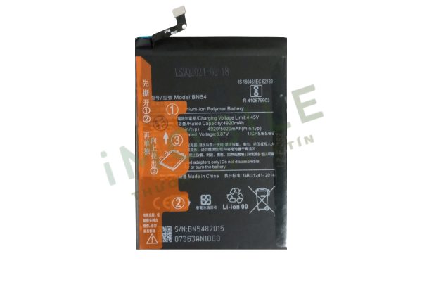 Pin Xiaomi Redmi Note 9, Redmi 9, Redmi 10X, BN54 5020mAh