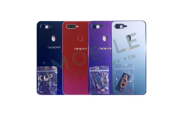 Vỏ Điện Thoại OPPO F9 Full Bộ màu đen, đỏ tím, tím, xanh ngọc