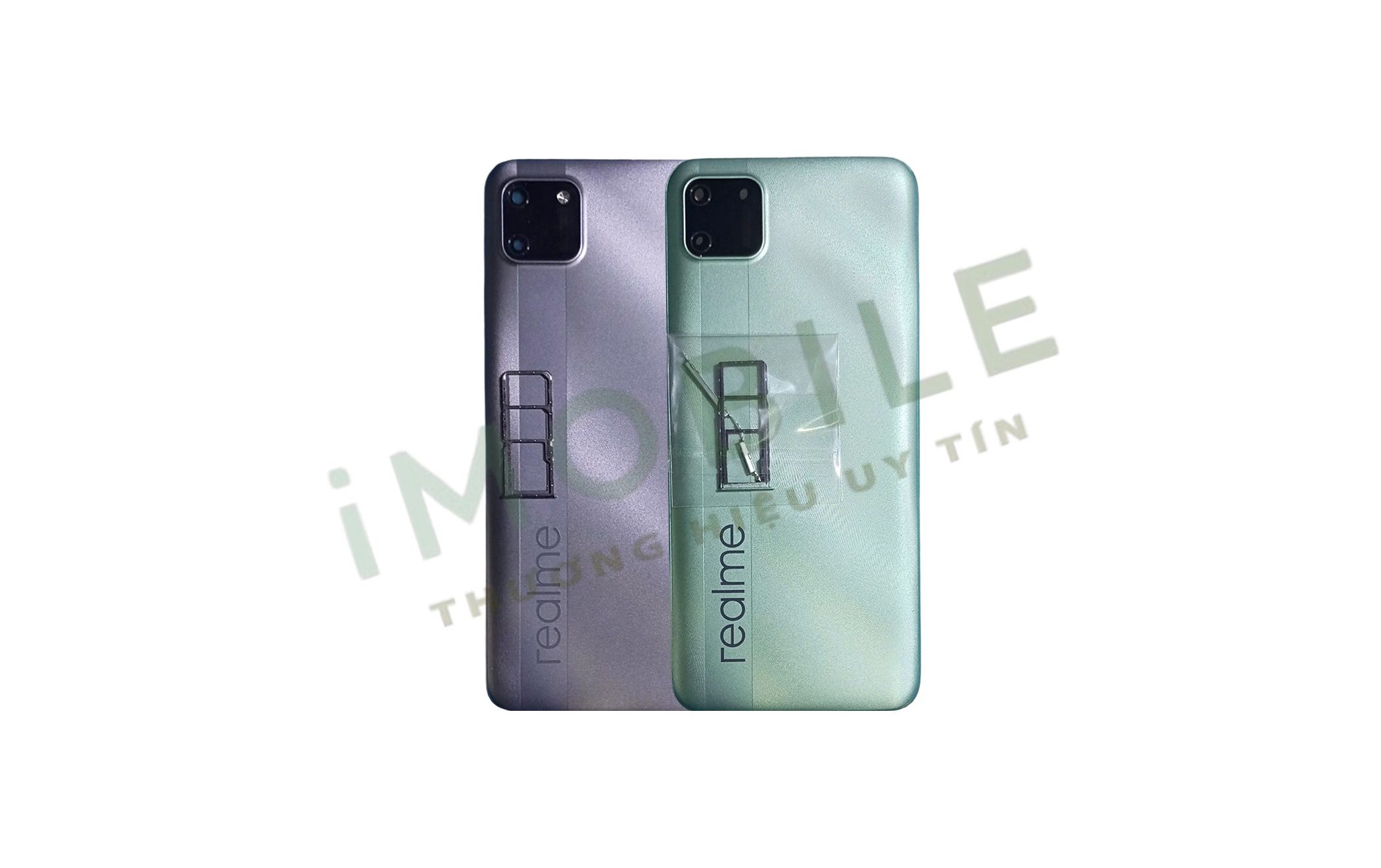 Vỏ Điện Thoại Realme C11 Full Bộ đen, xanh