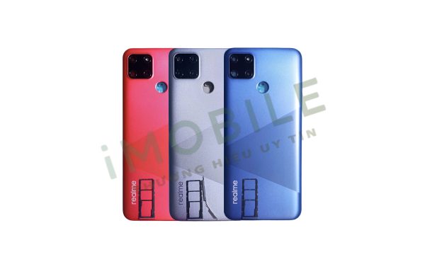 Vỏ Điện Thoại Realme C12 Full Bộ đen, xám, xanh