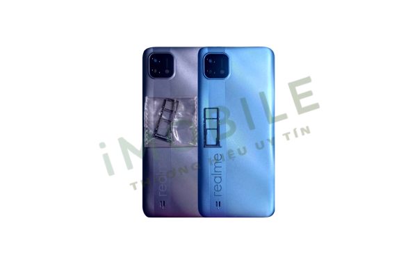 Vỏ Điện Thoại Realme C20 Full Bộ màu đen, xanh
