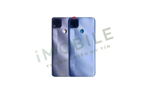 Vỏ Điện Thoại Realme C25 Full Bộ màu đen, xanh