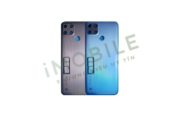 Vỏ Điên Thoại Realme C25Y Full Bộ màu đen, xanh