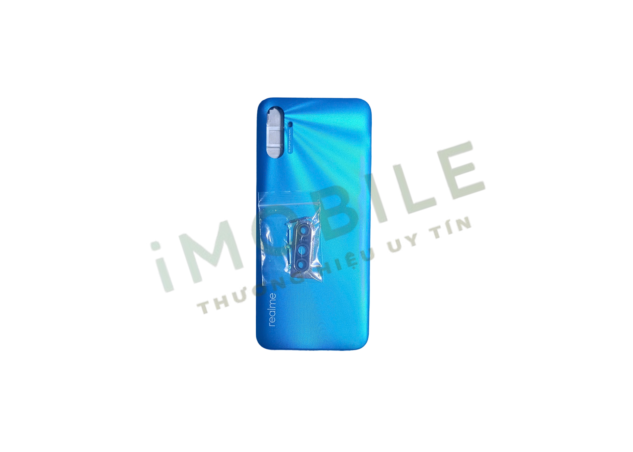 Vỏ Điện Thoại Realme C3i Full Bộ màu xanh Vỏ Điện Thoại Realme C3i Full Bộ màu xanh
