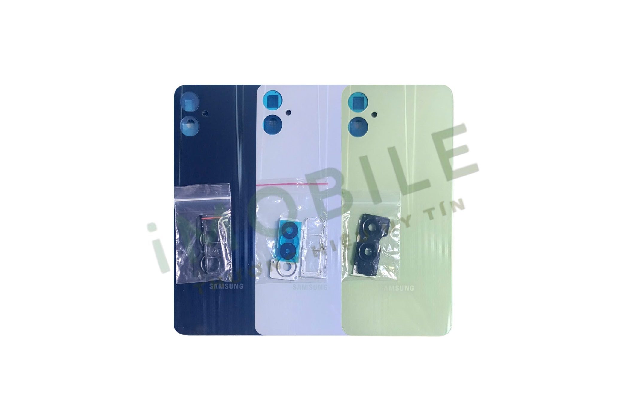 Vỏ Samsung A05 Full Bộ màu đen, trắng, xanh Vỏ Samsung A05 Full Bộ màu đen, trắng, xanh