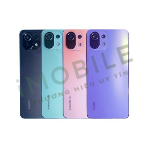 Vỏ Xiaomi Mi 11 Lite Full Bộ màu đen, xanh ngọc, hồng, tím