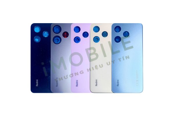 Vỏ Xiaomi Redmi 13 Full Bộ màu đen, xám, hồng, trắng, xanh ngọc