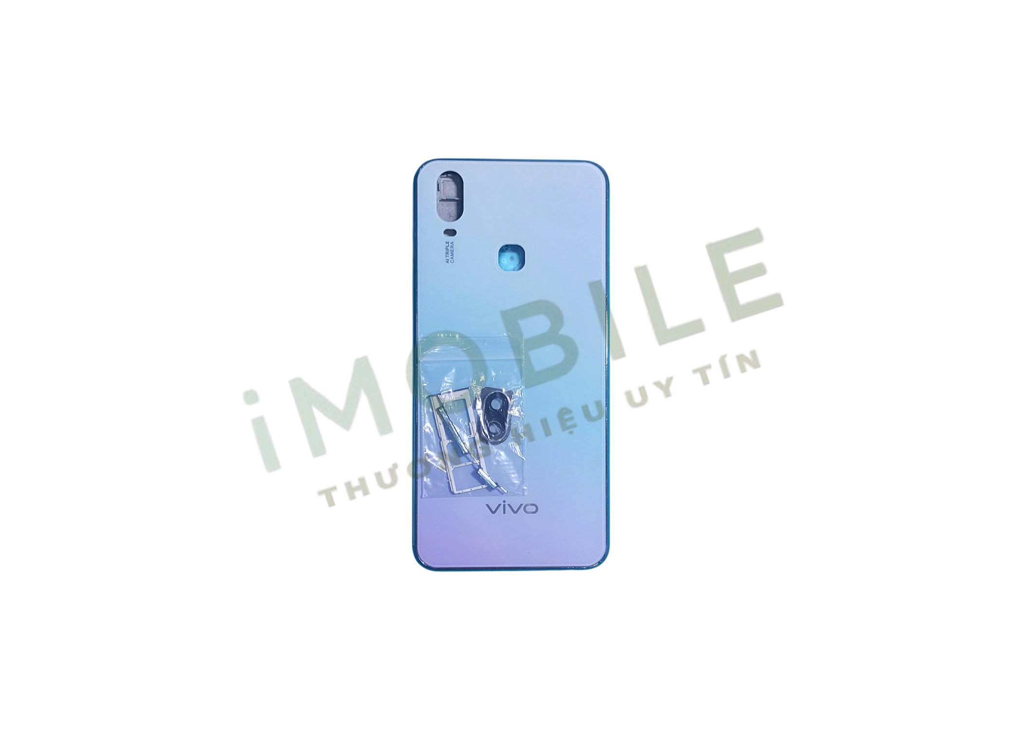 Bộ Vỏ Vivo Y11 Xanh Trắng Bộ Vỏ Vivo Y11 Xanh Trắng