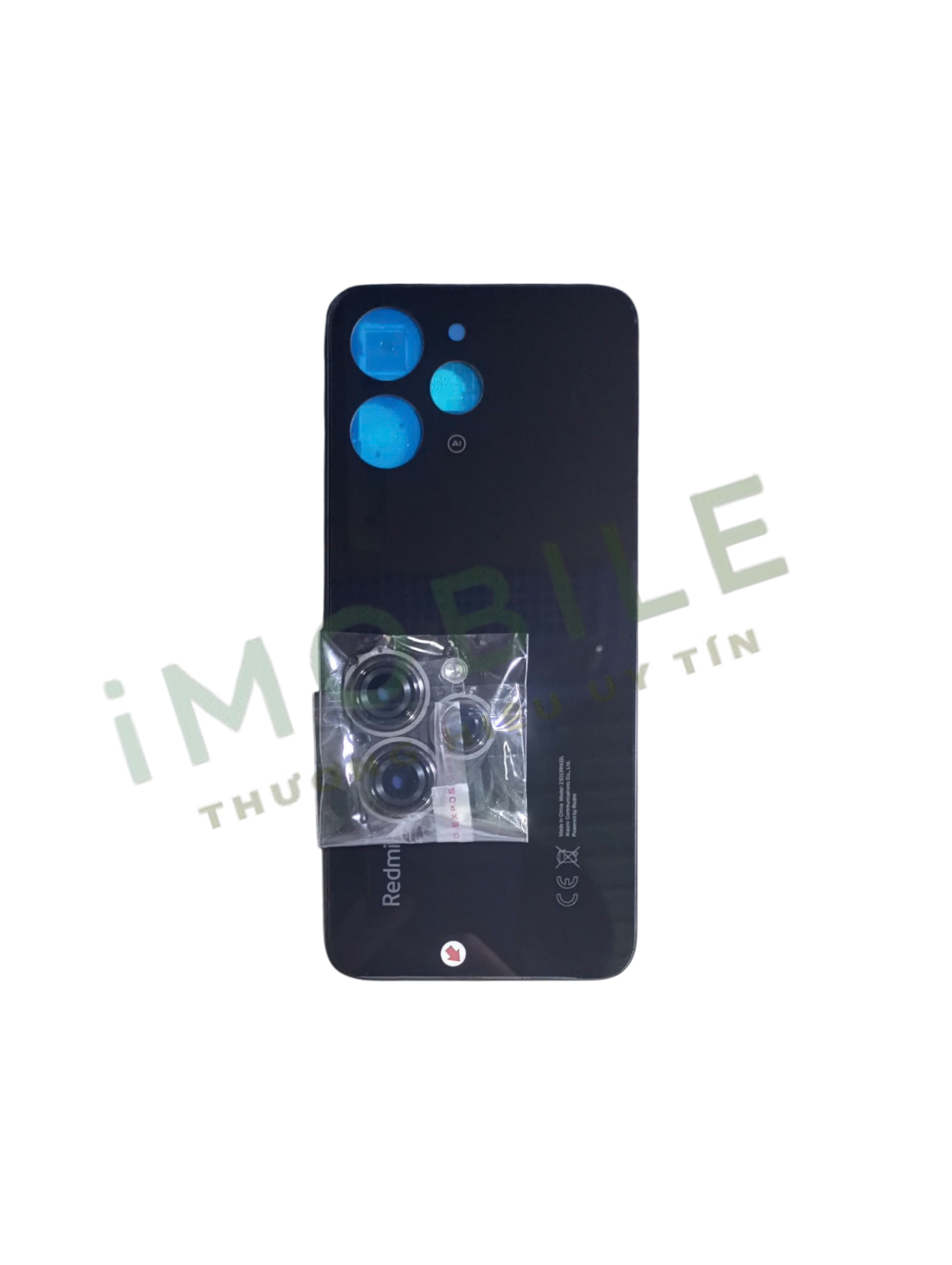 Vỏ Xiaomi Redmi 12 màu đen Vỏ Xiaomi Redmi 12 màu đen