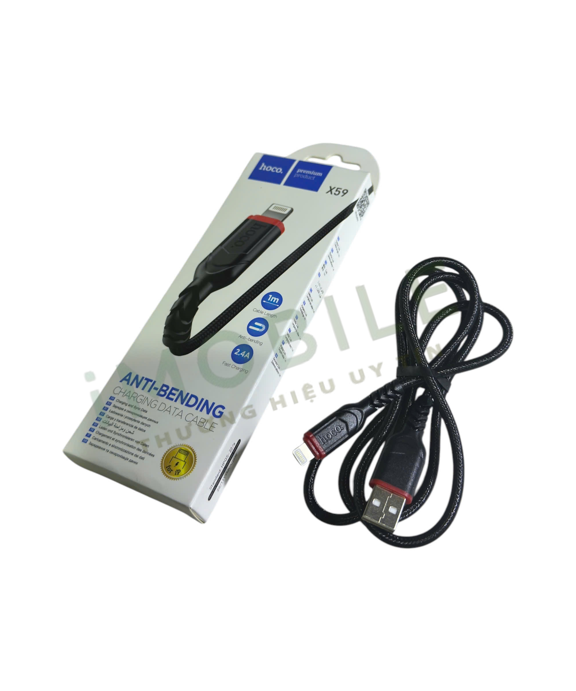 Dây Sạc Lightning Hoco X59 1M Cáp Sạc Lightning Hoco X59 1M