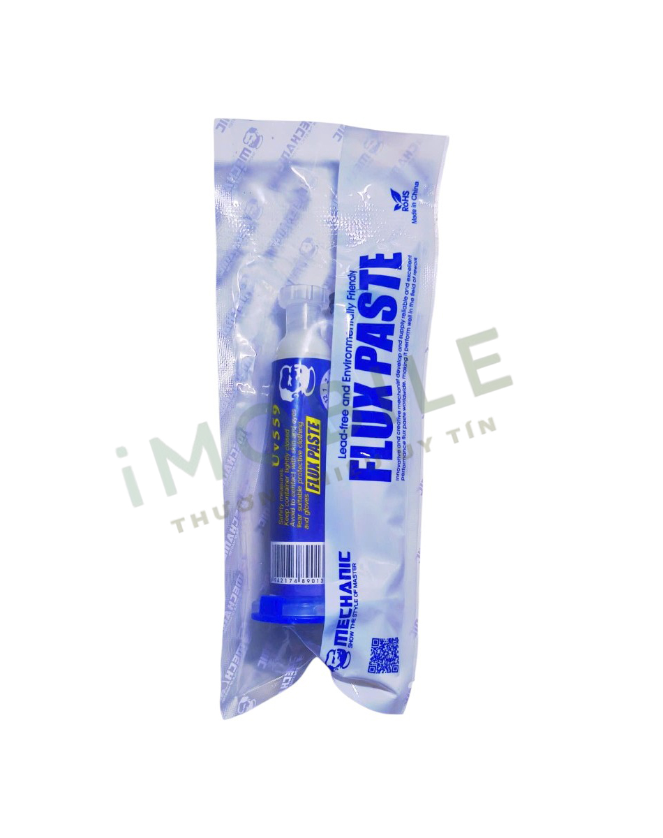 Mỡ Hàn Trắng Mechanic UV599 Ống 10CC