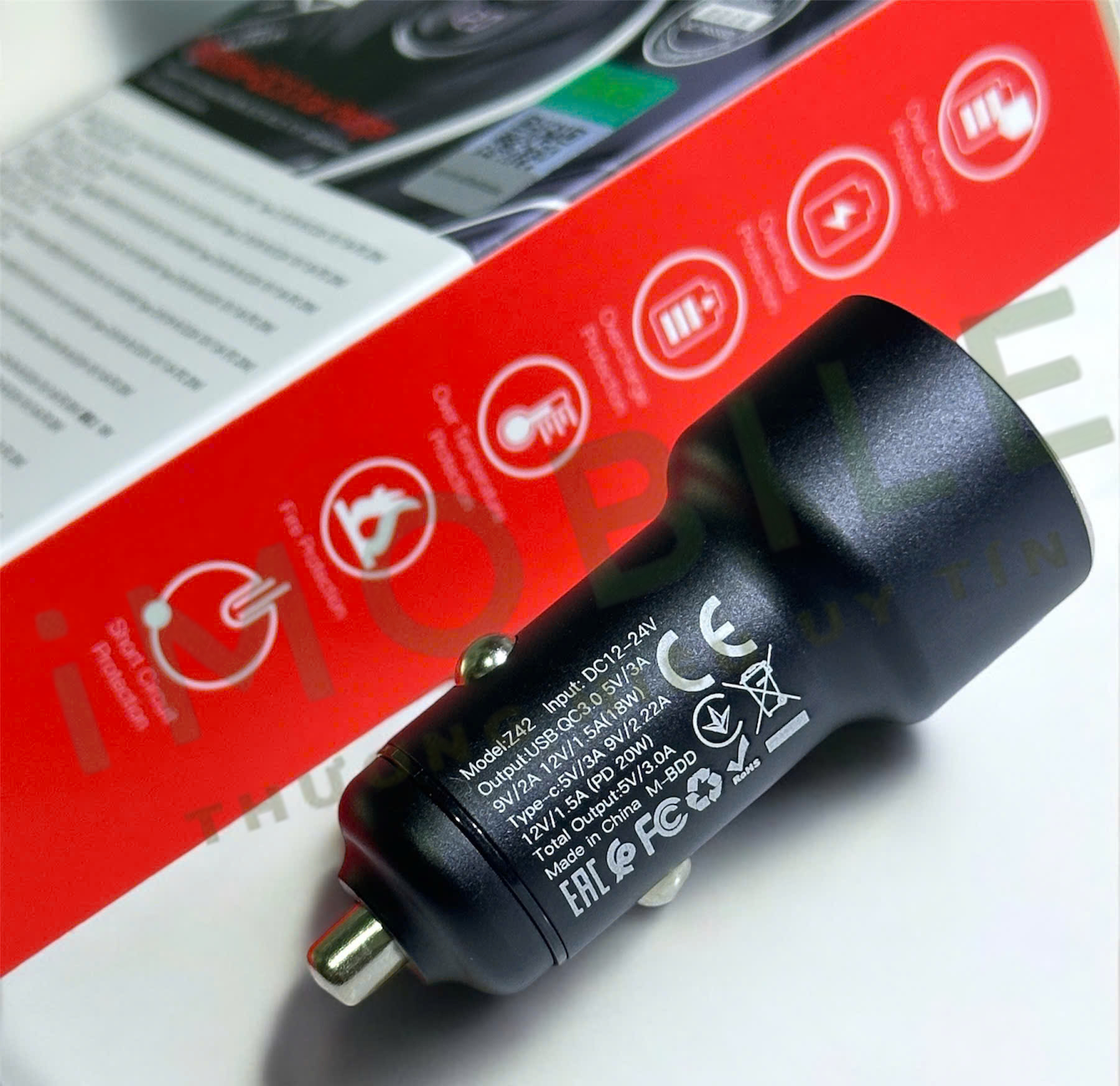 Tẩu Sạc Ô Tô Z42