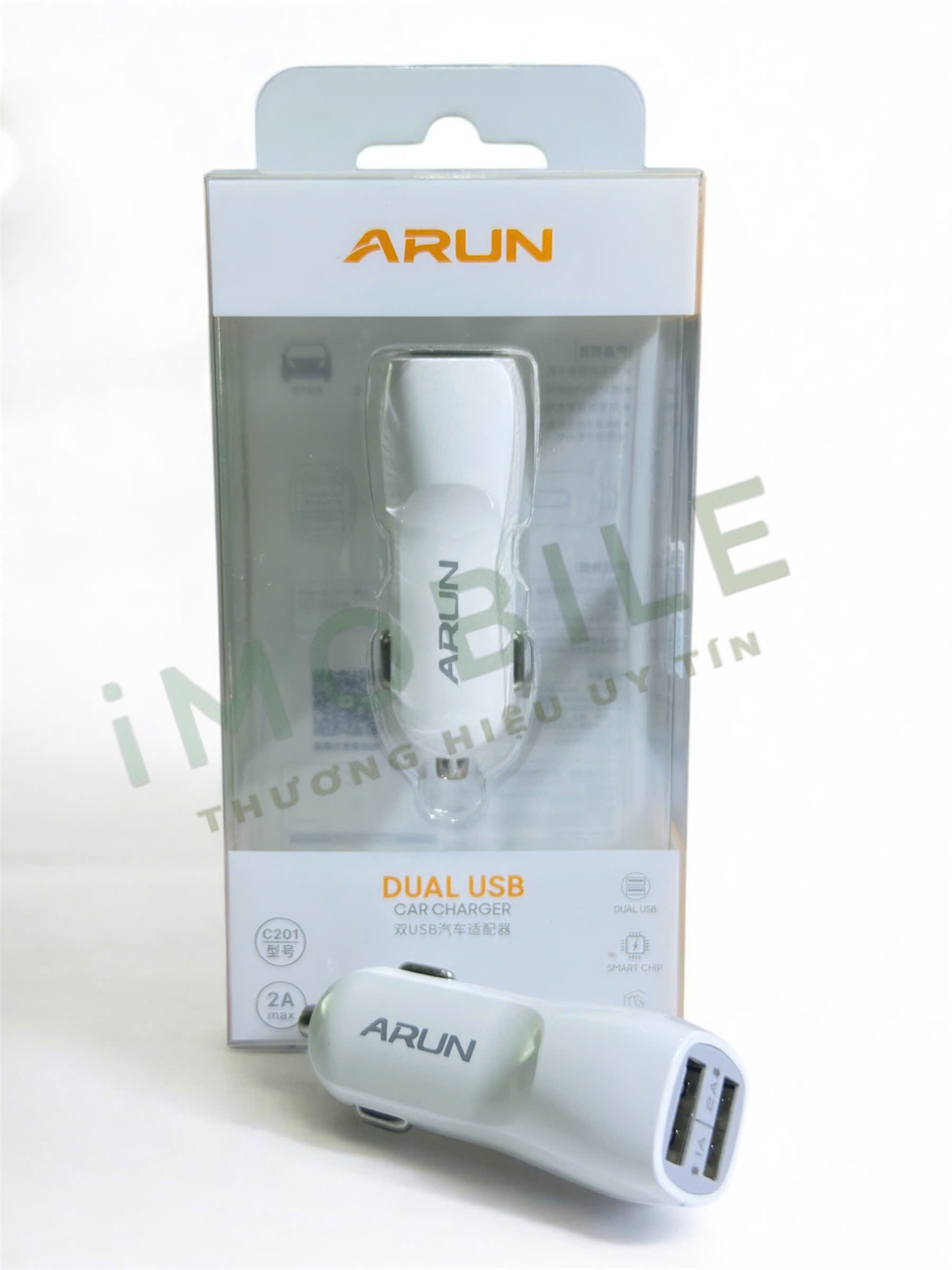 Tẩu sạc ô tô Arun C201