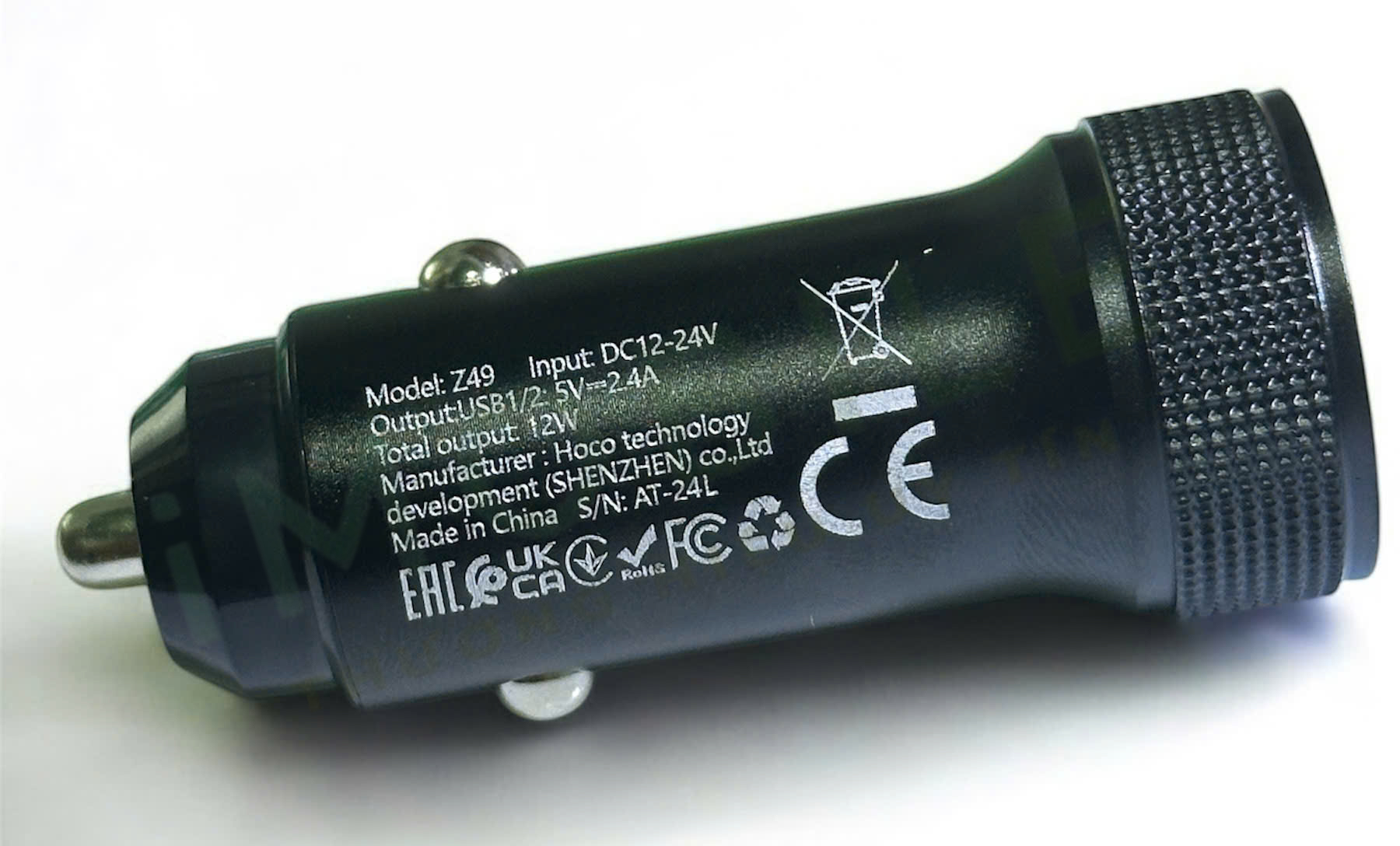Tẩu sạc ô tô Hoco Z49