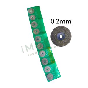 Vỉ 10 Lưỡi Cắt Máy Quấn Keo 0.2mm