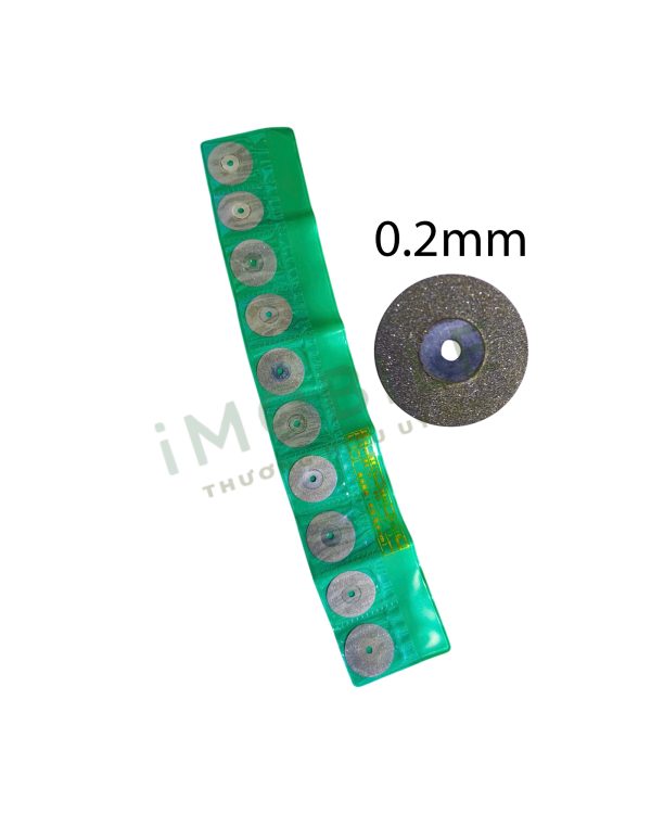Vỉ 10 Lưỡi Cắt Máy Quấn Keo 0.2mm